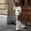 Long sleeved zipper sweater cardigan long pants sports two-piece set casual cardigan set for women